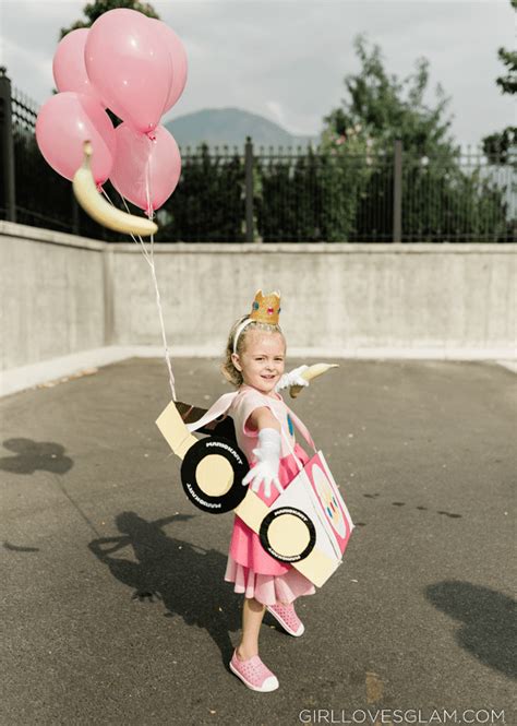 Mario Kart Princess Peach Costume Girl Loves Glam