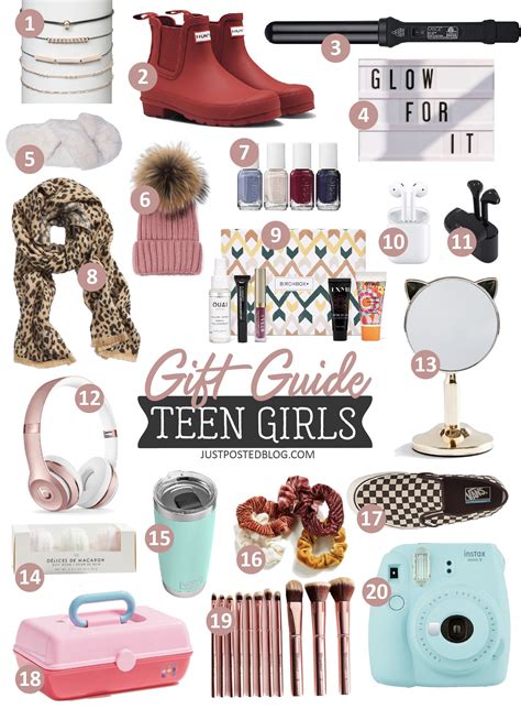 T Guide For Teen Girls • 20 Items • Perfect For A Holiday T For Teens Birthday Ts For