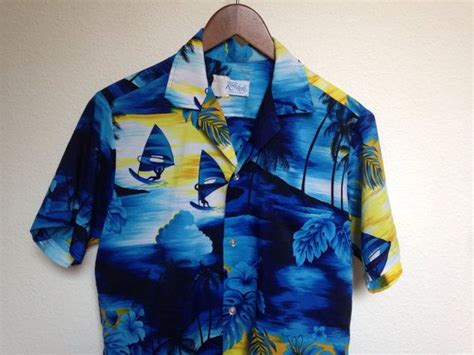 Vintage Kolekole Hawaiian Aloha Shirt S S Hawaii Made Etsy Luau