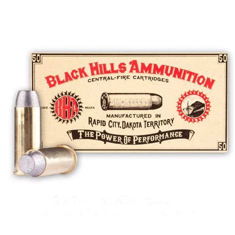 44 Special 210 Grain Lead Flat Point Black Hills Ammunition 50