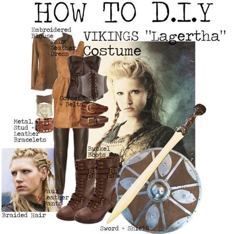 how to diy vikings lagertha costume by tlexrawr on polyvore costume lagertha vikings