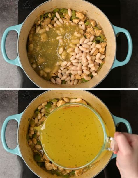 Green Chili Chicken Soup Skinny Spatula