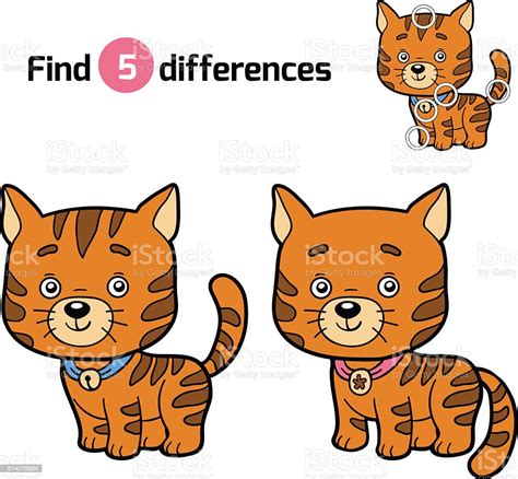 Find Differences For Children Stock Illustration Download Image Now
