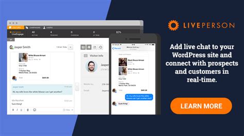 Liveperson Livechat Messaging Plugins And Extensions