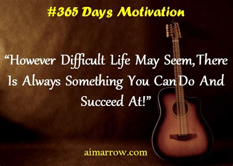365 Days Motivational Quote 53 Aim Arrow