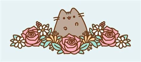 Pusheen Flores Pusheen Cute Pusheen Cat Pusheen Birthday