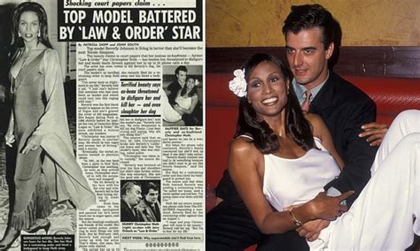 Chris Noths Model Ex Beverly Johnson Accused Him Of Beating Her In