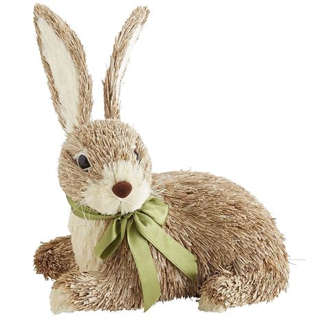 Easter Rabbit Foam And Sisal Easter Bunny Basket Easter Rabbit