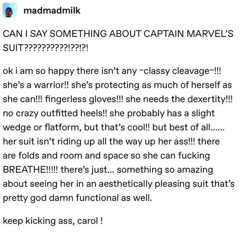 The Caption For Madammiks Tweet About Captain Marvel