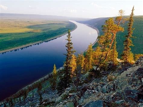 Lena River Monument Eastern Siberia Monuments Reveal