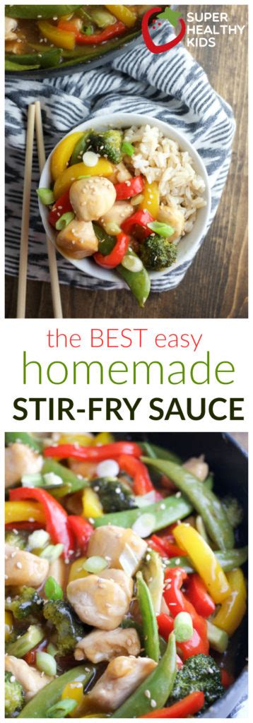 How to make the best stir fry of your life plus a basic, use it everywhere simple stir fry sauce recipe! Our Go-To Homemade Stir-Fry Sauce Recipe | Healthy Ideas for Kids
