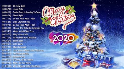 Merry Christmas 2020 Best 30 Christmas Songs Top Christmas Songs All Time Youtube