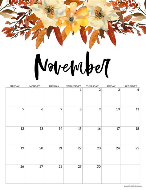 November 2023 Calendar Design Get Latest Map Update
