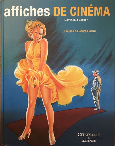 Vintage Movie Poster Book Affiches De Cinema Besson Marilyn Monroe Film Art Big