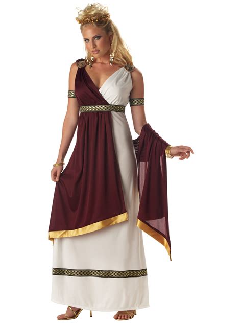Roman Empress Greek Goddess Ancient Toga Adult Womens Costume Ebay