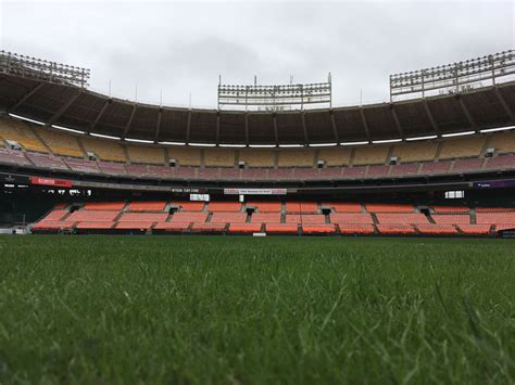 Rfk Stadiums Iconic Orange Seats Up For Sale Ahead Of Demolition