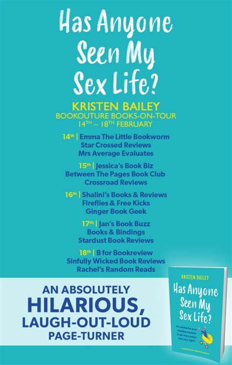 book review has anyone seen my sex life by kristen bailey books and bindings