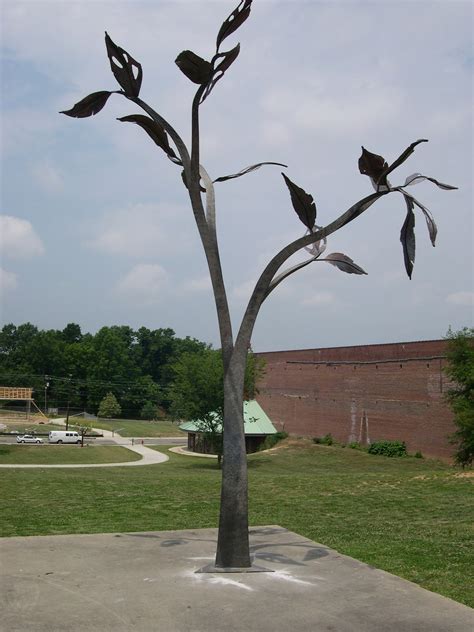 Steel And Copper Tree Sculpture Artist Sculptor Metalsmith