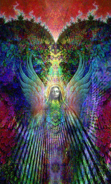 Colorful And Powerful New Age Depiction Of The Highest Angel Metatron