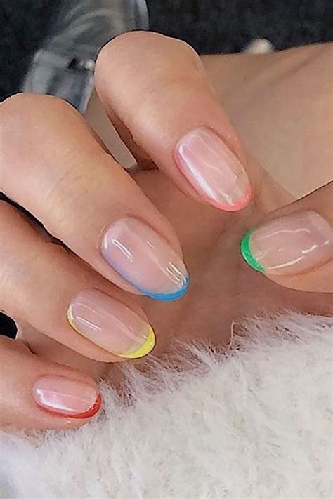 12 Fresh And Modern French Manicure Ideas In 2020 French Tip Gel