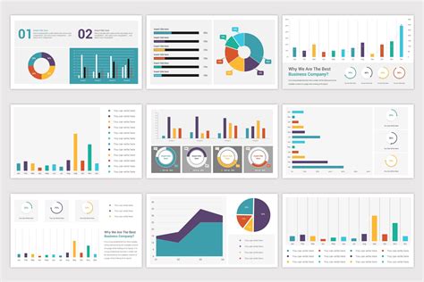 Data Charts Powerpoint Presentation Template Nulivo Market
