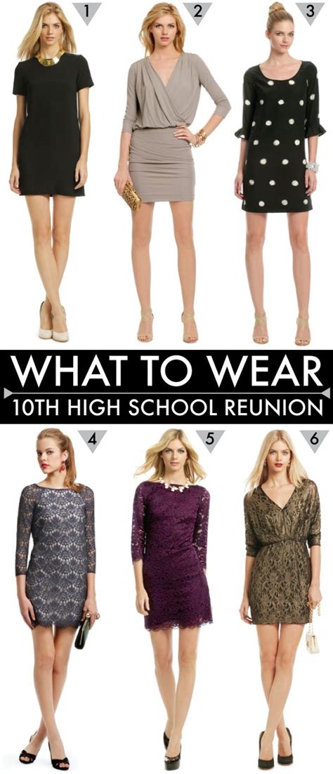 What To Wear To A High School Reunion High School Reunion Reunion