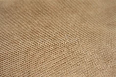 Closeup Of Light Brown Corduroy Fabric Stock Photo Image Of Fashion