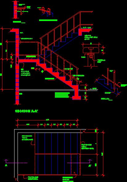 Just enter the data that you know. U shaped staircase in AutoCAD | CAD download (65.45 KB) | Bibliocad