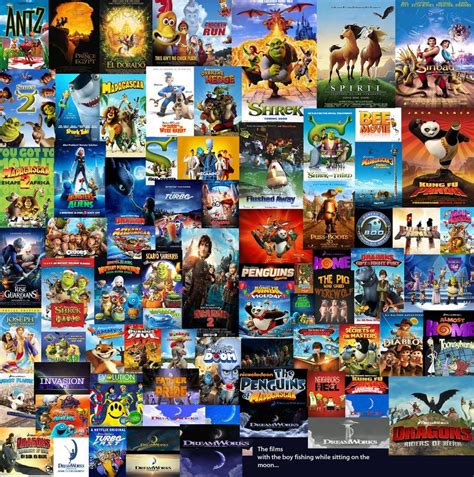 Dreamworks Tribute Disney Collage Dreamworks Dreamworks Animation Skg