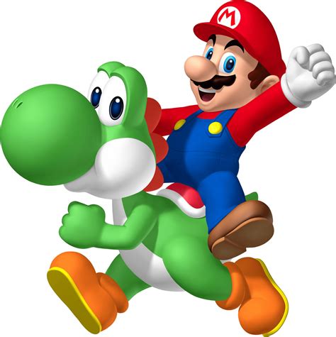 Mario Riding Yoshi What A Great Pair And Lovely Companion Yoshi Is To