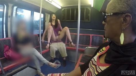 Appetizing Anastasia Black Fucks Stranger In Public Bus With No Shame