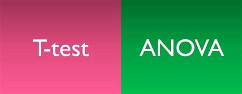 Anova test is a type of t test but is applicable only when the number of groups is more than 2. Difference Between T-test and ANOVA (with Comparison Chart ...