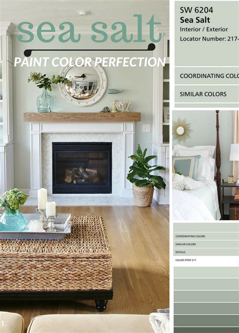 Sherwin Williams Sea Salt Paint Color Paint Colors For Living Room
