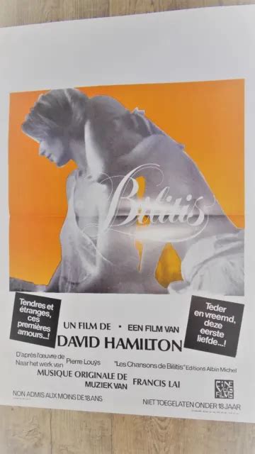 David Hamilton Bilitis Affiche Cinema 1976 Vintage Eur 20 00