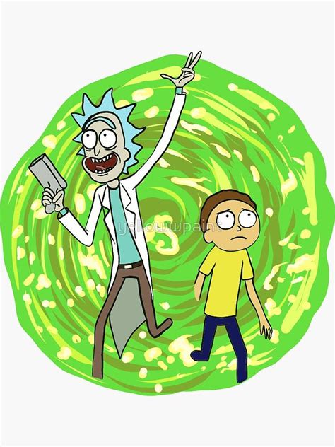 Trippy Rick And Morty Rick And Morty Drawing Rick I Morty Wallpaper Stickers Cartoon