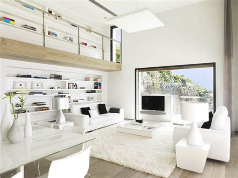 Wonderful White Living Room Interior Ideas Azee