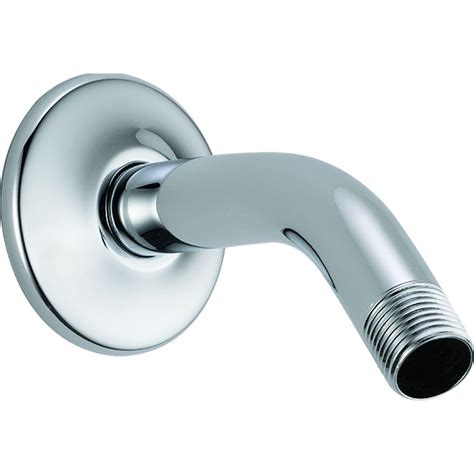 Delta Shower Arm And Flange In Chrome U Pk The Home Depot