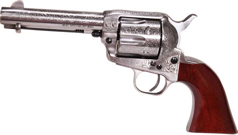 Taylor Uberti 1873 Cattleman Floral Engraved Revolver 357 Mag 475