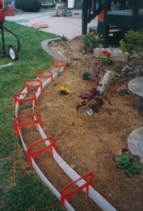 Garden edging made easy with this reinforced concrete. Pin by Lana Perry on outside ideas | Diy backyard ...