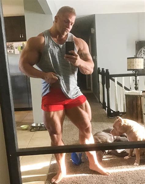 Muscle Pig Brandon Beckrich Body Building Men Big Muscles