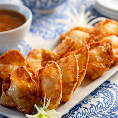 Crispy Homemade Crab Rangoon Recipe A Communal Table