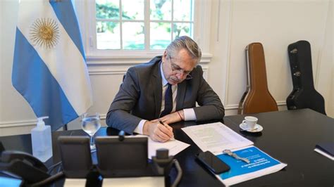 Alberto Fernández firmó el decreto que vuelve a poner en funciones a la