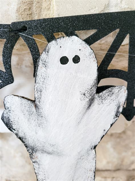 Free Ghost Pattern For Diy Halloween Decor Salvaged Living