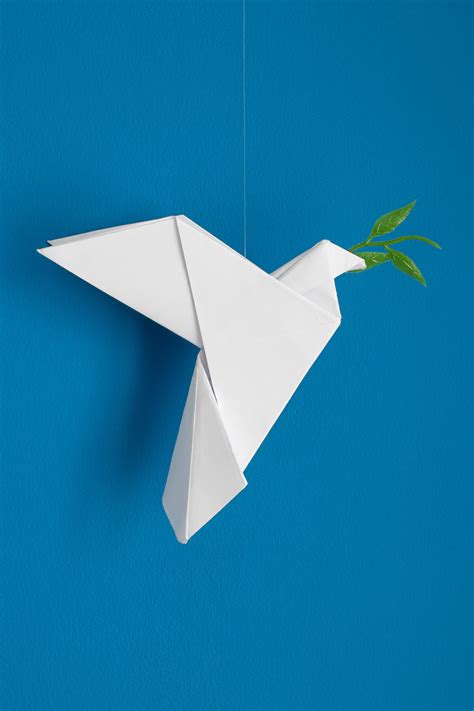 Diy Origami Peace Dove The Crafty Gentleman Origami Dove Basic