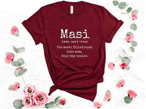 Masi Definition Shirt Mausi Shirts Masi T Shirt Mother S Day Tshirt T For Aunt Aunt