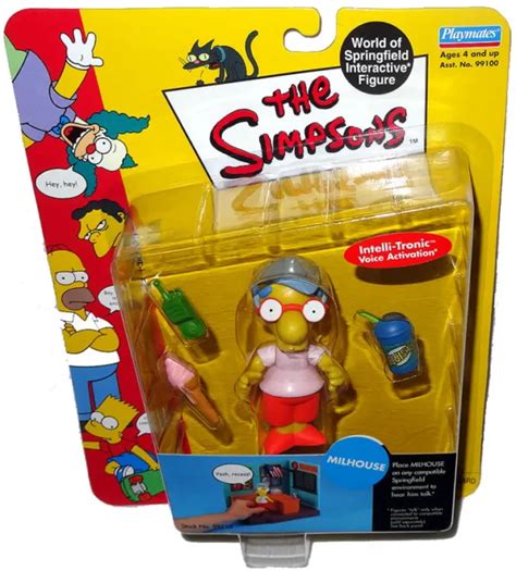 Simpsons Milhouse Van Houten Action Figure Wos Moc Series 3 Rare Toy 2299 Picclick