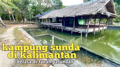Suasana Damai Perkampungan Sunda Di Kalimantan Youtube