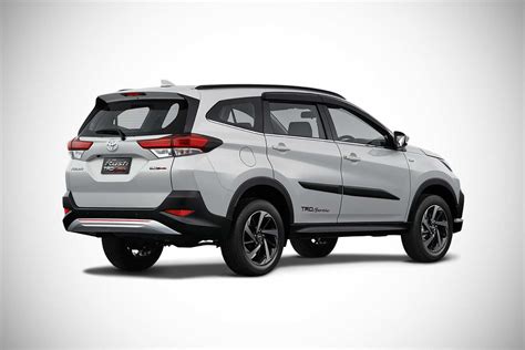 The rush trd sportivo at dimensions is 4435 mm l x 1695 mm w x 1705 mm h. The all-new 2018 Toyota Rush SUV unveiled in Indonesia ...