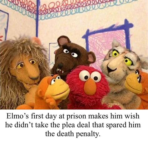 Elmos Biggest Mistake Bertstrips Elmo Memes Dark Humour Memes Elmo
