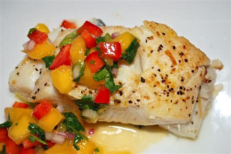 Delicious Made Simple Mangia Mango For The Halibut Halibut With Mango
